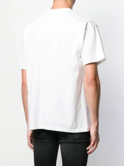 Shop Aries 'classic Temple' T-shirt In White