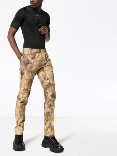 1017 ALYX 9SM GAITER CAMOUFLAGE PRINT TROUSERS - 绿色