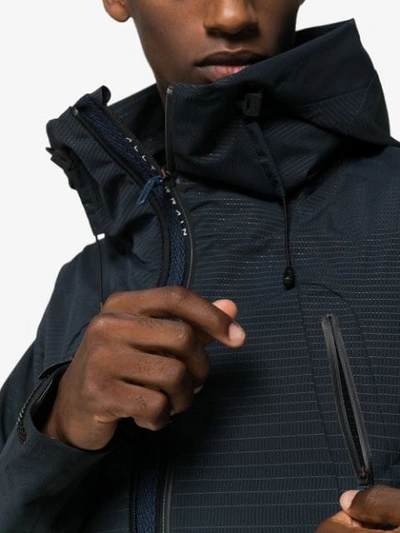 Shop Descente Schematech Active Hooded Jacket In Black