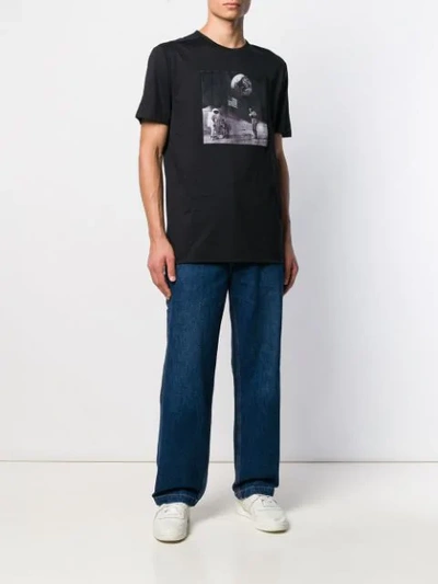 Limitato Sean Connery Cotton Jersey T-shirt In Black