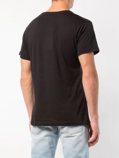 Shop John Elliott Classic Plain T-shirt In Black