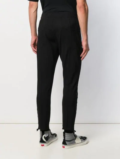 Shop Rhude Traxedo Track Pants In Black