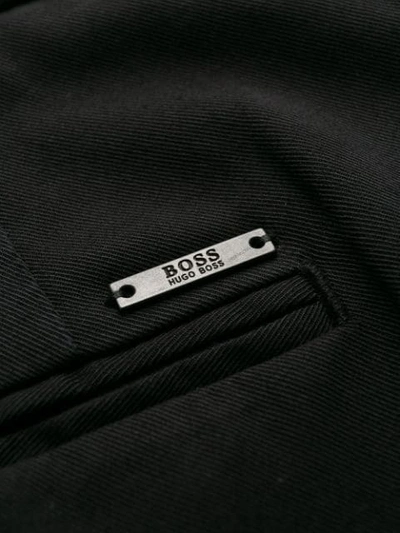 Shop Hugo Boss Classic Chinos In Black