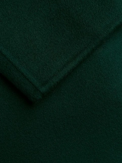 Shop Acne Studios Single Breasted Coat In Green