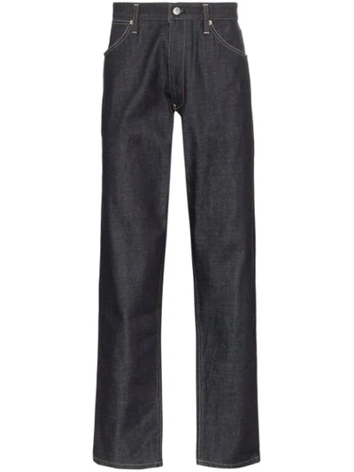 Jil Sander Loose-cut Five-pocket Jeans In Blue