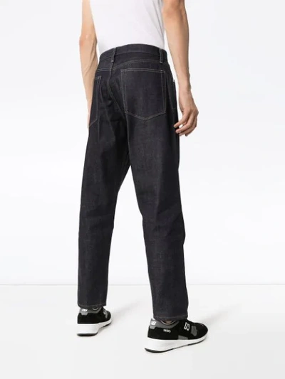Jil Sander Loose-cut Five-pocket Jeans In Blue