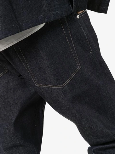 Jil Sander Loose-cut Five-pocket Jeans In Blue