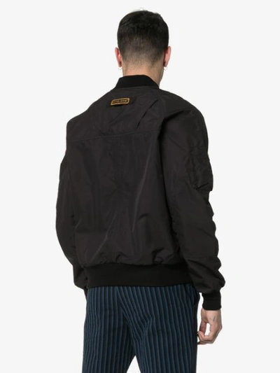 Shop Canada Goose Faber Lightweight Bomber Jacket In Black