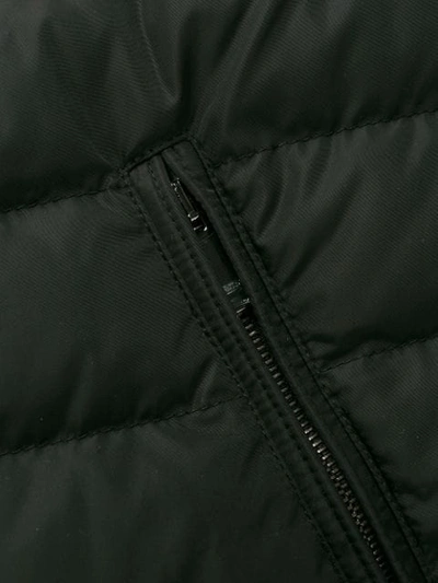 VALENTINO PADDED LOGO GILET - 黑色