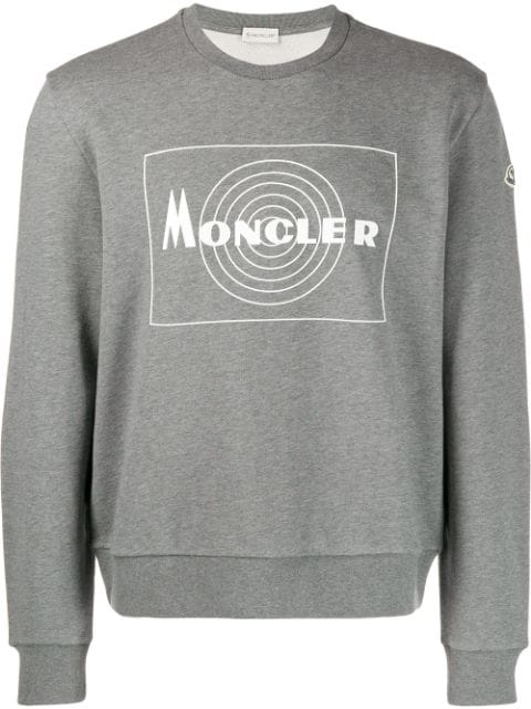 moncler logo sweatshirt