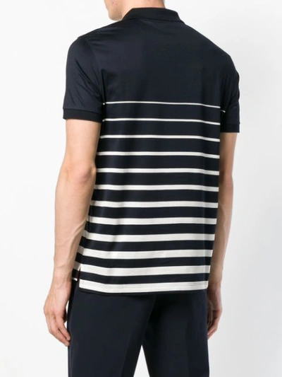 striped polo shirt