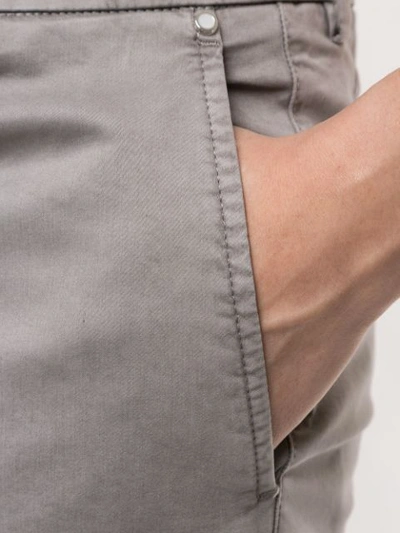 Shop Kiton Relaxed-fit Chinos In Grey