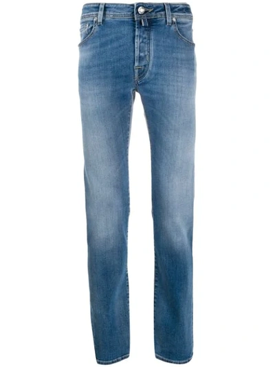 Shop Jacob Cohen Straight-leg Jeans In Blue