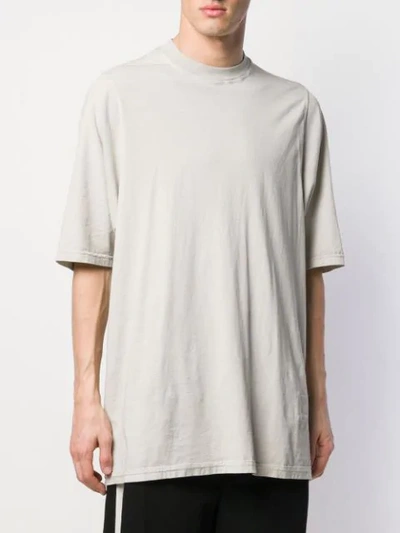 Shop Rick Owens Drkshdw Jumbo T-shirt In Grey