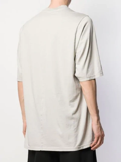 Shop Rick Owens Drkshdw Jumbo T-shirt In Grey