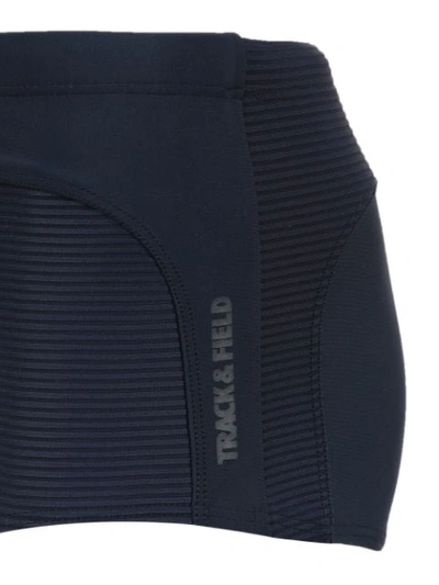 Shop Track & Field Panelled Swimming Trunk - Blue