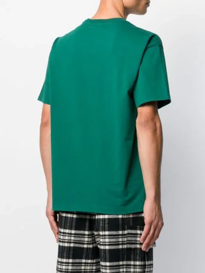 Shop Kenzo Heart Eye T-shirt In Green