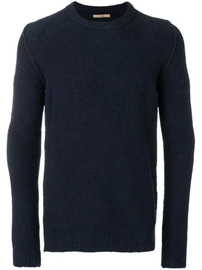Shop Nuur Round Neck Sweater - Blue