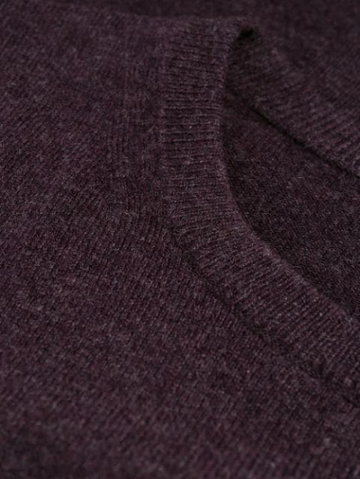 Shop N•peal 'the Oxford' Pullover In Purple