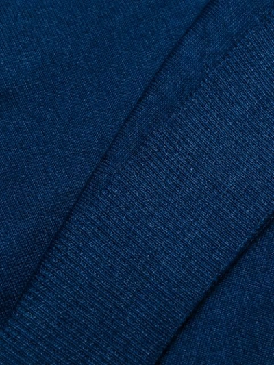 Shop Etro Round Neck Sweater In Blue
