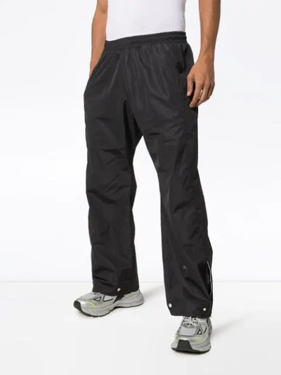 Shop A-cold-wall* Magneti Track Trousers In Black