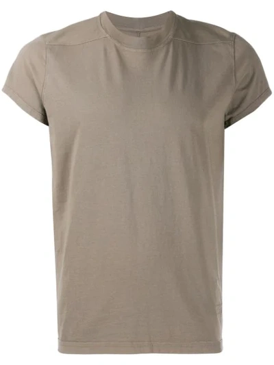 Shop Rick Owens Drkshdw Crew Neck T-shirt In Grey