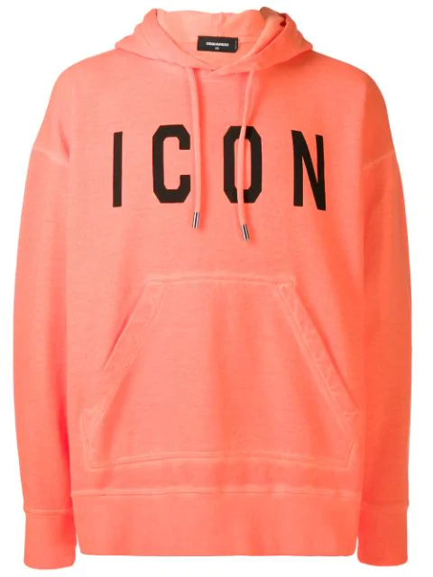 dsquared2 orange sweatshirt