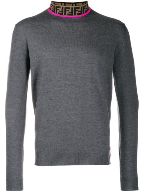 fendi grey sweater