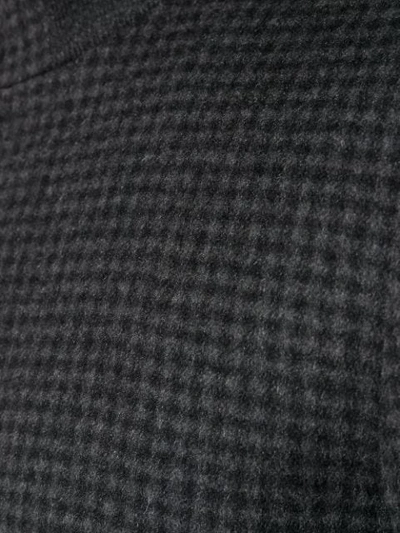 Shop Corneliani Plaid Print Jacket In Grey