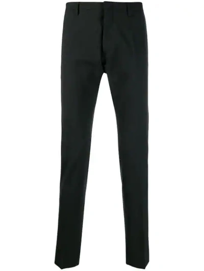 Shop Dsquared2 Slim Fit Trousers In Black