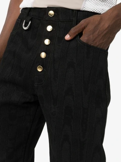 Shop Linder 'dimitri' Jeans Mit Weitem Bein In Black