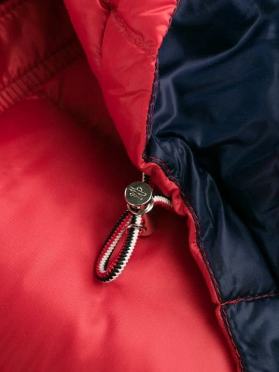 Shop Moncler Billecart Padded Gilet In Red