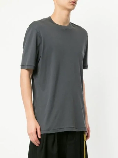 Shop Song For The Mute Short Sleeved T-shirt - Grey