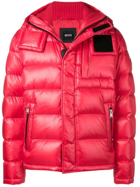 hugo boss black puffer jacket