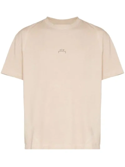 Shop A-cold-wall* Core Short-sleeve T-shirt In Neutrals