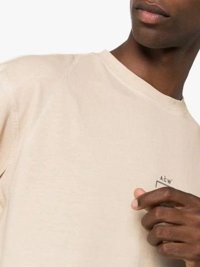 Shop A-cold-wall* Core Short-sleeve T-shirt In Neutrals