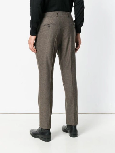 Shop Tiger Of Sweden Tordon Slim-fit Trousers - Brown