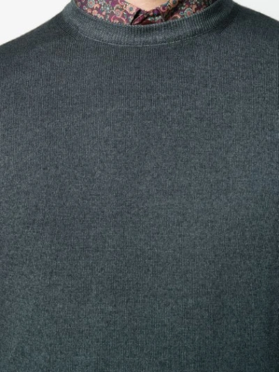 Shop Etro Long Sleeve Jumper In Grey