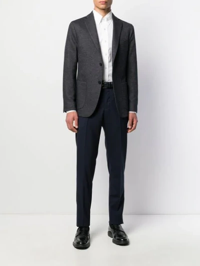 Boglioli Tailored Suit Trousers In Blue