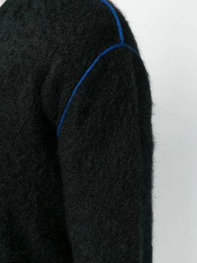 Shop N°21 Furry Jumper In Black