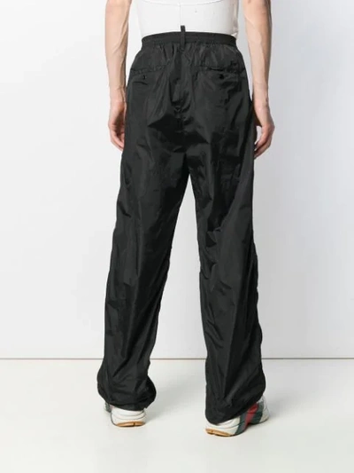 Shop Dsquared2 Combat Trousers In Black