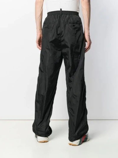 DSQUARED2 COMBAT TROUSERS - 黑色