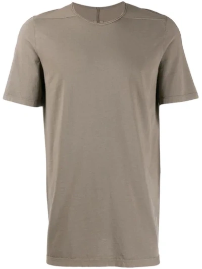 Shop Rick Owens Drkshdw Level Crew Neck T-shirt In Grey