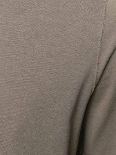 Shop Rick Owens Drkshdw Level Crew Neck T-shirt In Grey