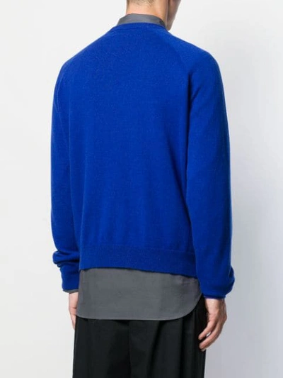 Shop Haider Ackermann Klassischer Pullover In 046 Blue