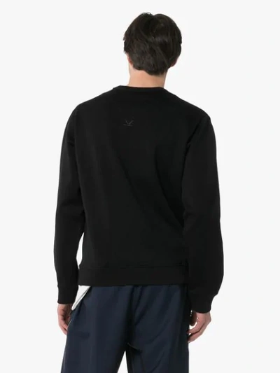 Shop Kenzo Black Paris Sweater