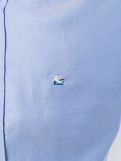 Shop Etro Buttoned Up Shirt - Blue