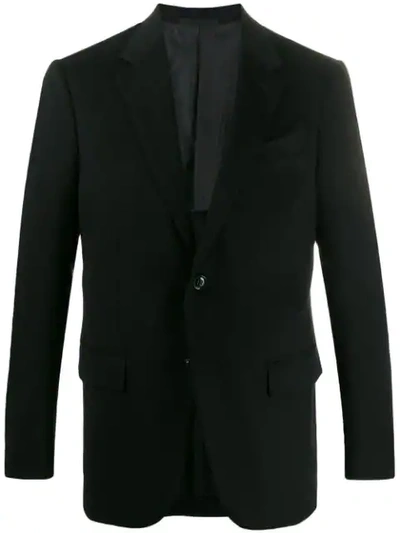 Shop Ermenegildo Zegna Slim-fit Formal Blazer In Black