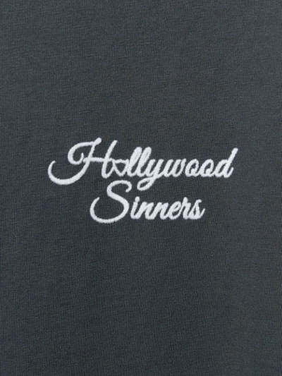 Shop Htc Los Angeles Logo Print T-shirt In Black