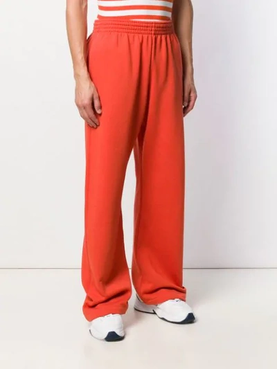 Shop Martine Rose Weite Jogginghose In 606 Orange